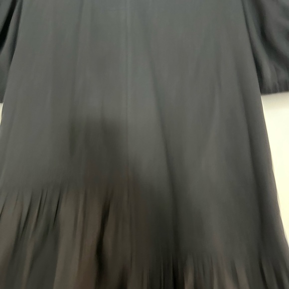 ENGLISH FACTORY Puff Shoulder Mixed Media Minidress - Picture 9 of 11